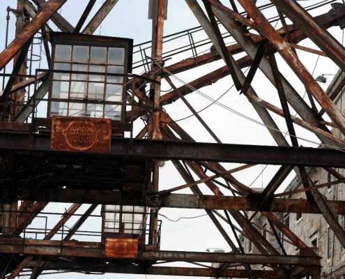 Marisa Ulcigrai, gru d’acqua al Porto Vecchio